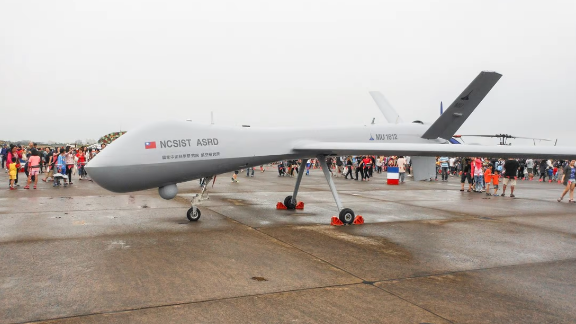 Das taiwanesische Äquivalent MQ-Reaper machte einen Rekordflug um die Luftverteidigungszone von Taiwan Das taiwanesische Äquivalent MQ-Reaper machte einen Rekordflug um die Luftverteidigungszone von Taiwan