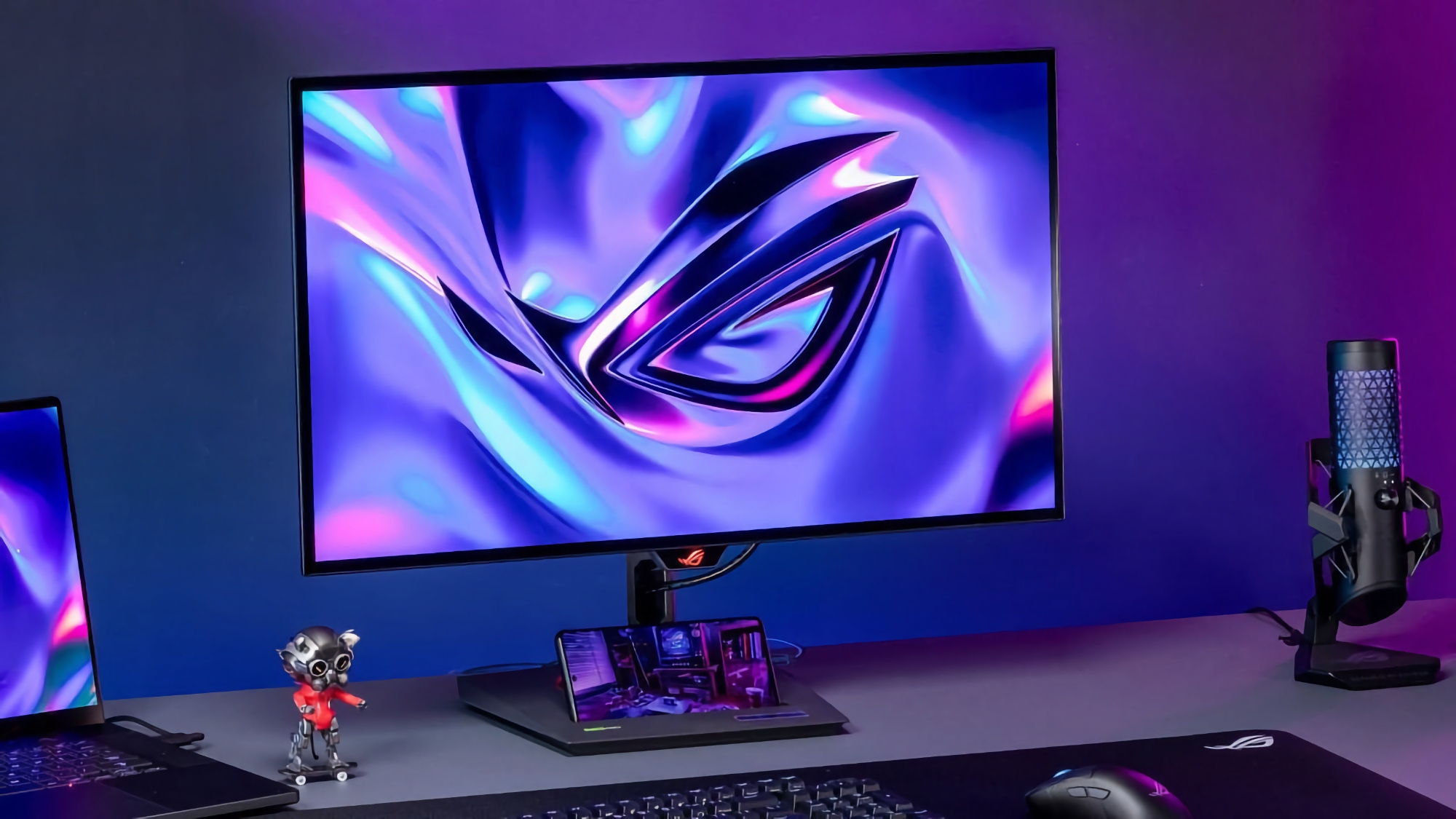 ASUS ROG Strix XG27AQDNG: 26,5-Zoll-QD-OLED-Gaming-Monitor mit 360 Hz Bildwiederholfrequenz ASUS ROG Strix XG27AQDNG: 26,5-Zoll-QD-OLED-Gaming-Monitor mit 360 Hz Bildwiederholfrequenz