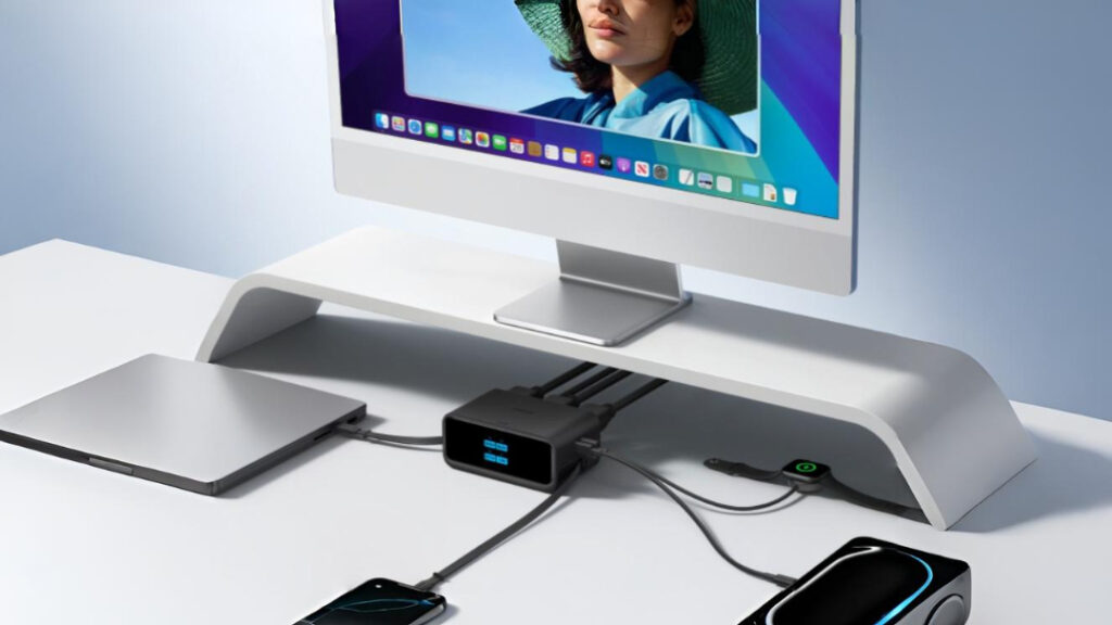 Laden auf eine neue Art: Anker stellt ein kompaktes 7-in-1 Hub vor Anker: Innovative 7-in-1 kompakte Ladestation mit einziehbaren Kabeln