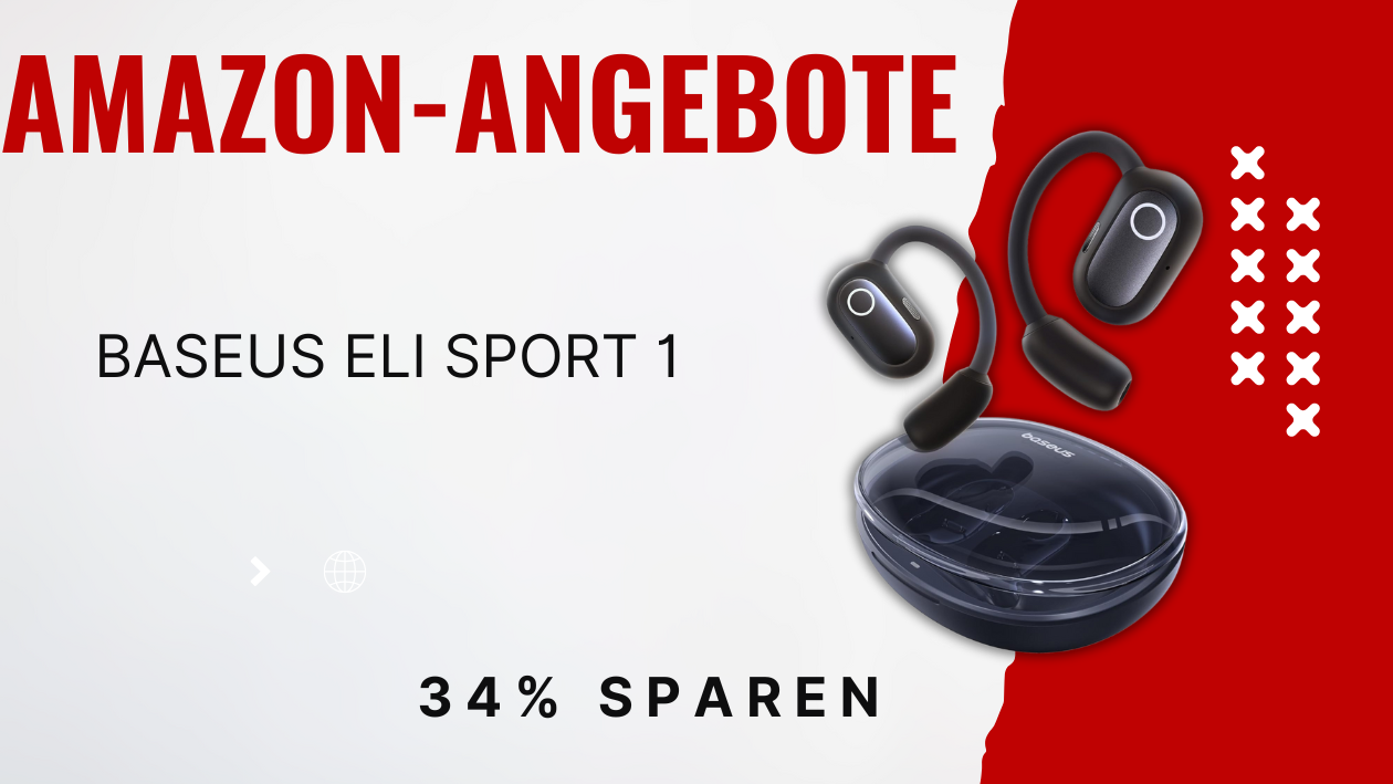 Jetzt zugreifen: Baseus Eli Sport 1 Kopfhörer zum Sensationspreis! Schnappt Euch das Angebot: Baseus Eli Sport 1 Kopfhörer jetzt reduziert!