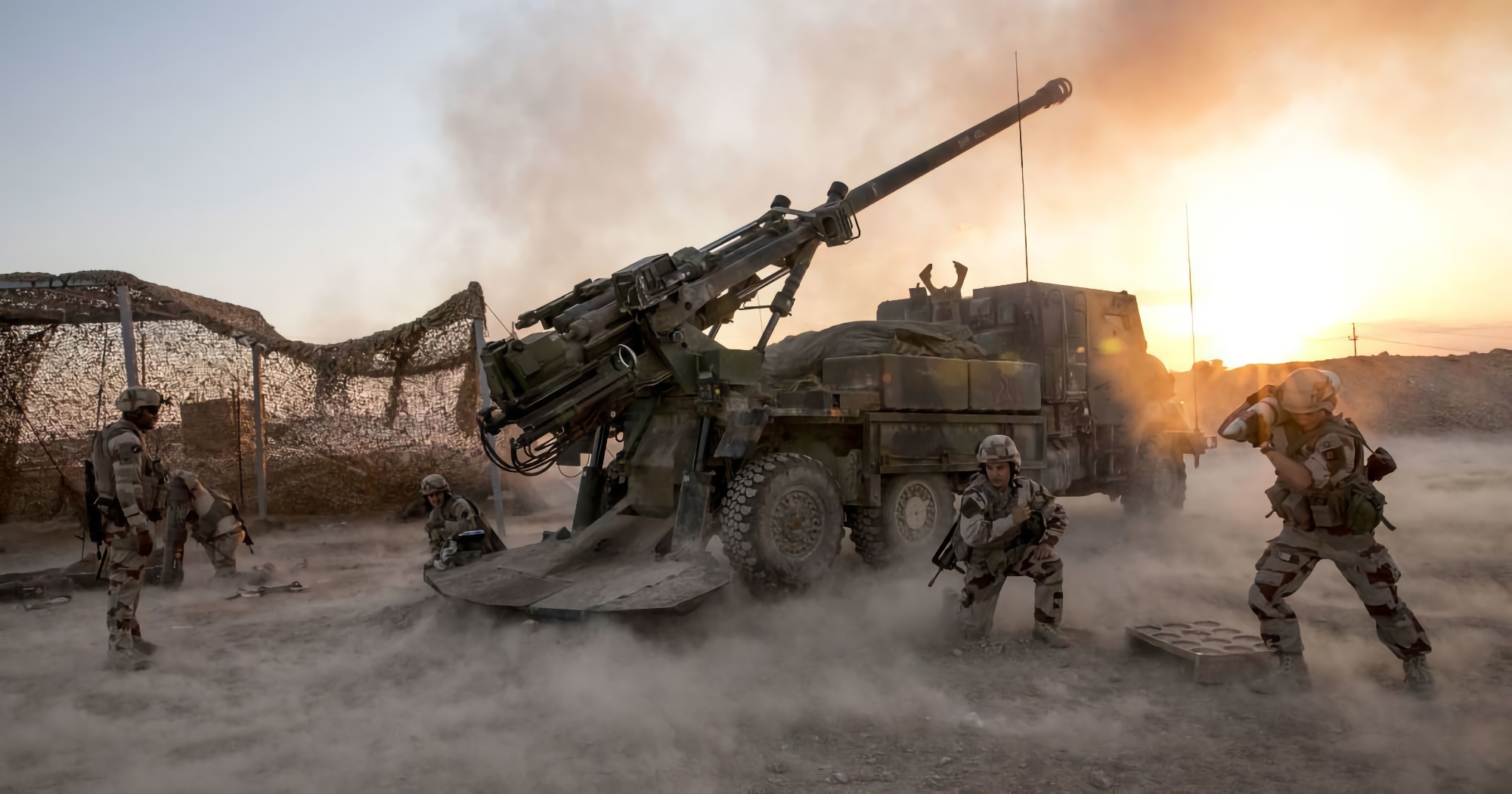 Sie gießen gut: Die Streitkräfte der Ukraine setzen an der Front französische 155-Millimeter-Selbstfahrlafetten CAESAR ein (Video) Sie gießen gut: Die Streitkräfte der Ukraine setzen an der Front französische 155-Millimeter-Selbstfahrlafetten CAESAR ein (Video)