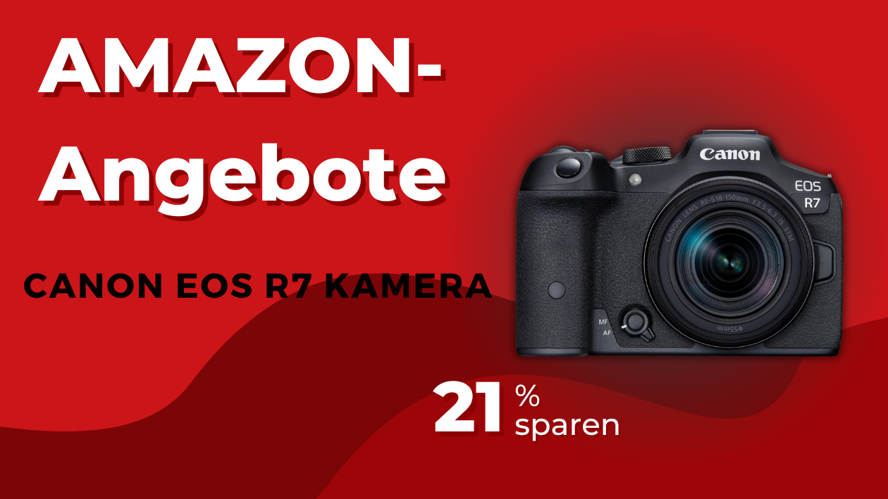 Canon Enthüllt: Exklusive Rabatte für die EOS R7 Vorschau auf die Angebote: Der Canon EOS R7 Rabatt-Teaser