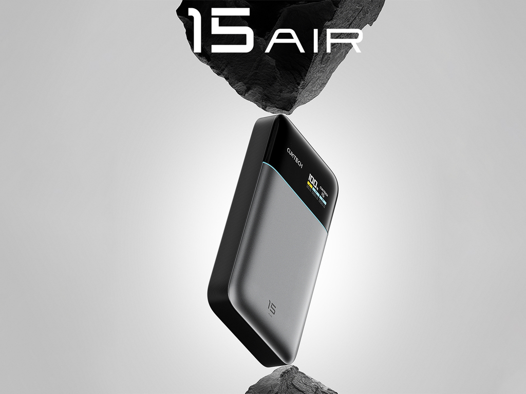 Leben ohne Sorgen: Cuktech 15 Air mit 15.000 mAh für Geeks Cuktech 15 Air: Ein Energielieferant in einer Tasche