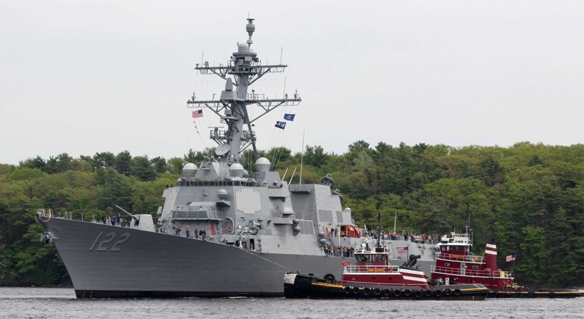 Die US-Marine hat die Erprobung des Lenkwaffenzerstörers John Basilone der Arleigh-Burke-Klasse in der Konfiguration Flight IIA mit einer Abschussvorrichtung für Tomahawk-Raketen abgeschlossen Die US-Marine hat die Erprobung des Lenkwaffenzerstörers John Basilone der Arleigh-Burke-Klasse in der Konfiguration Flight IIA mit einer Abschussvorrichtung für Tomahawk-Raketen abgeschlossen