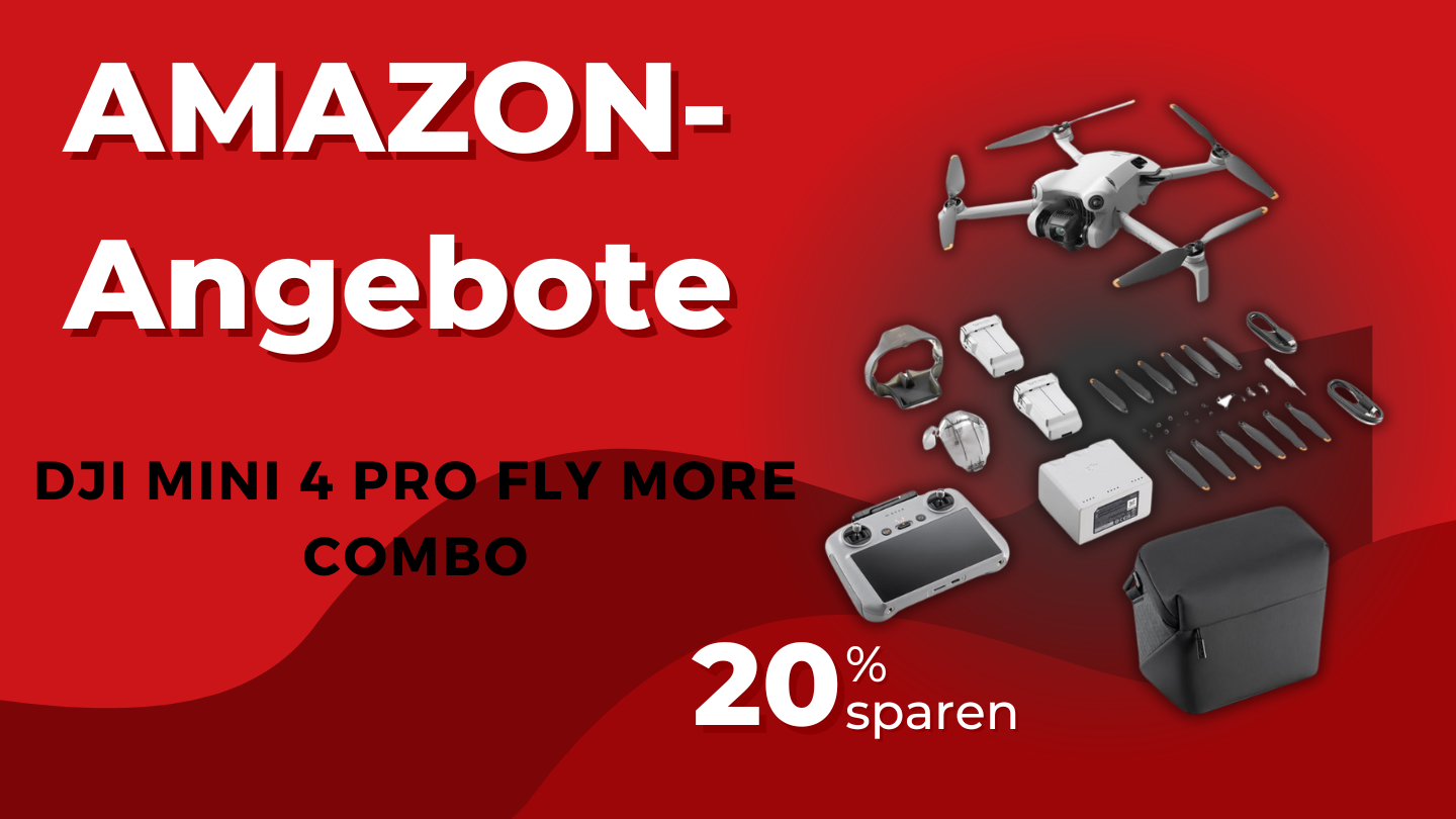 DJI Mini 4 Pro Fly More Combo – Spare jetzt 230€ beim Premium-Drohnen-Set! DJI Mini 4 Pro Fly More Combo – Spare jetzt 230€ beim Premium-Drohnen-Set!