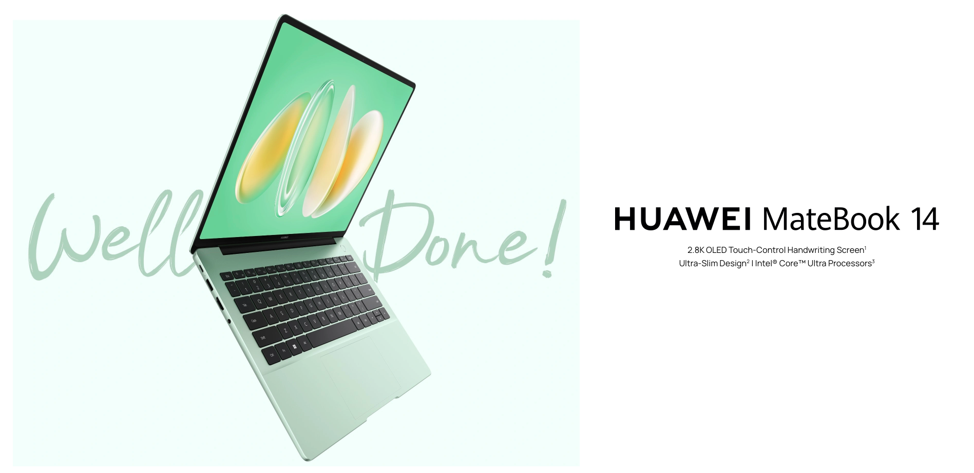 Huawei MateBook 14 (2024): Schlankes Gehäuse, 120Hz OLED-Display und Intel Core Ultra-Prozessoren ab 1.099 Euro Huawei MateBook 14 (2024): Schlankes Gehäuse, 120Hz OLED-Display und Intel Core Ultra-Prozessoren ab 1.099 Euro