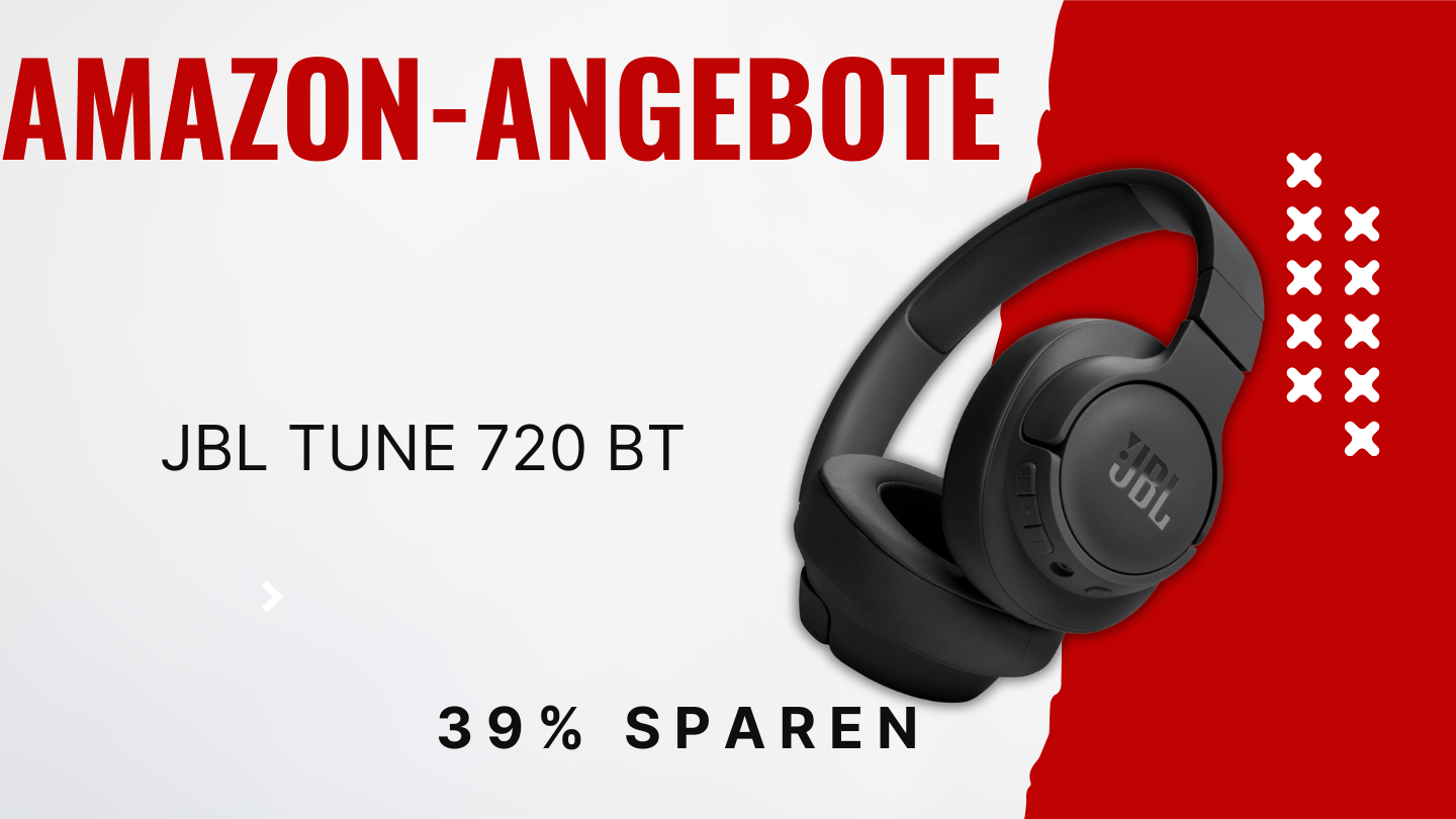 JBL Tune 720 BT Over-Ear-Kopfhörer – Testsieger jetzt 31€ billiger mit 39% Rabatt! JBL Tune 720 BT Over-Ear-Kopfhörer – Testsieger jetzt 31€ billiger mit 39% Rabatt!