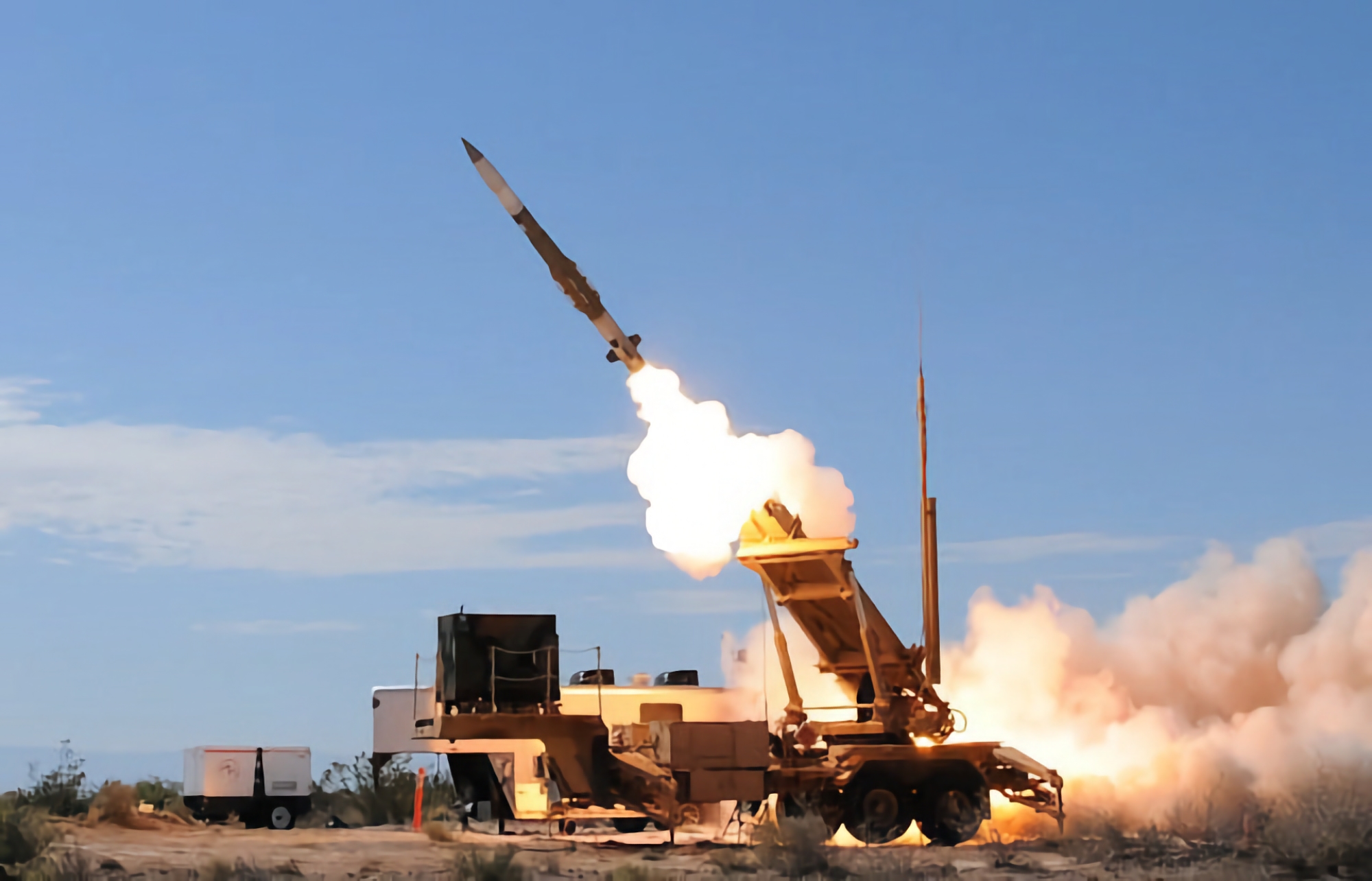 Deutschland kauft 600 MIM-104F-Raketen für Patriot SAMs von den USA zum Preis von 5 Mrd. Dollar Deutschland kauft 600 MIM-104F-Raketen für Patriot SAMs von den USA zum Preis von 5 Mrd. Dollar