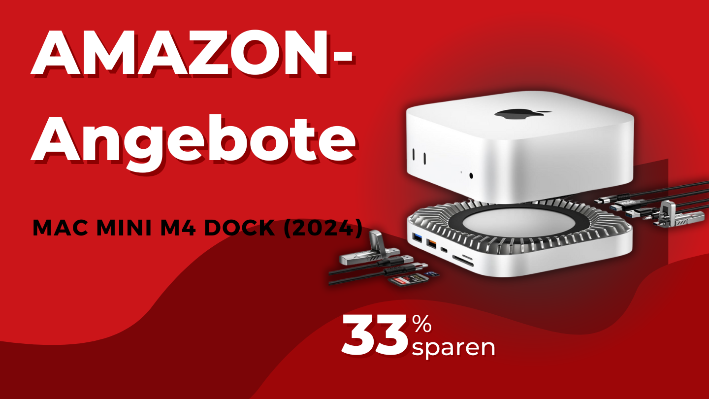 Mac Mini M4 Dock 10-in-1 Hub mit 33% Preisnachlass – Erweitere deinen Mac für nur 79,99€!