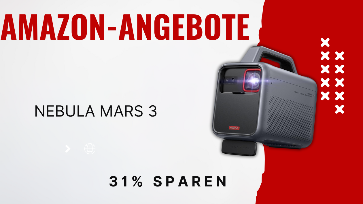 Schnäppchenjäger aufgepasst: Jetzt beim Kauf des NEBULA Mars 3 sparen! Tipp für Technikfans: NEBULA Mars 3 jetzt zu Spezialpreisen!