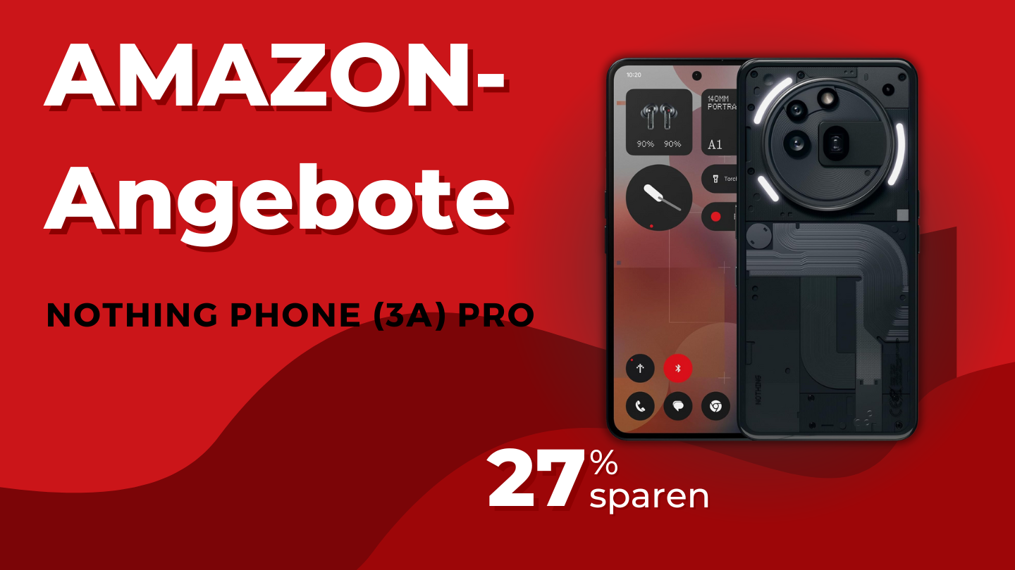 Nothing Phone (3a) Pro 256 GB – Spare jetzt 124€ beim innovativen Smartphone! Nothing Phone (3a) Pro 256 GB – Spare jetzt 124€ beim innovativen Smartphone!