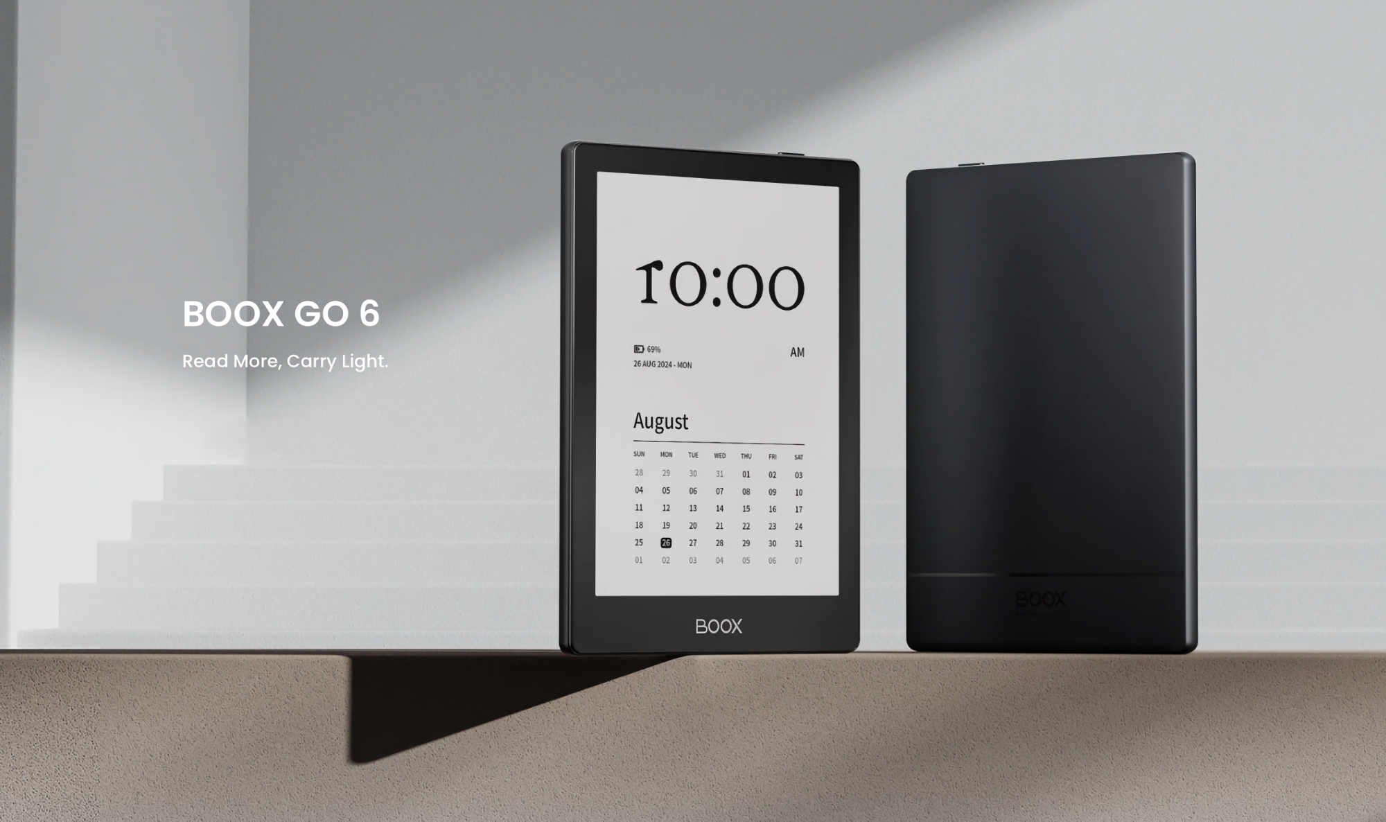 Onyx Boox Go 6: ein E-Book mit einem 6-Zoll-E-Ink-Bildschirm und Android an Bord für 149 $ Onyx Boox Go 6: ein E-Book mit einem 6-Zoll-E-Ink-Bildschirm und Android an Bord für 149 $