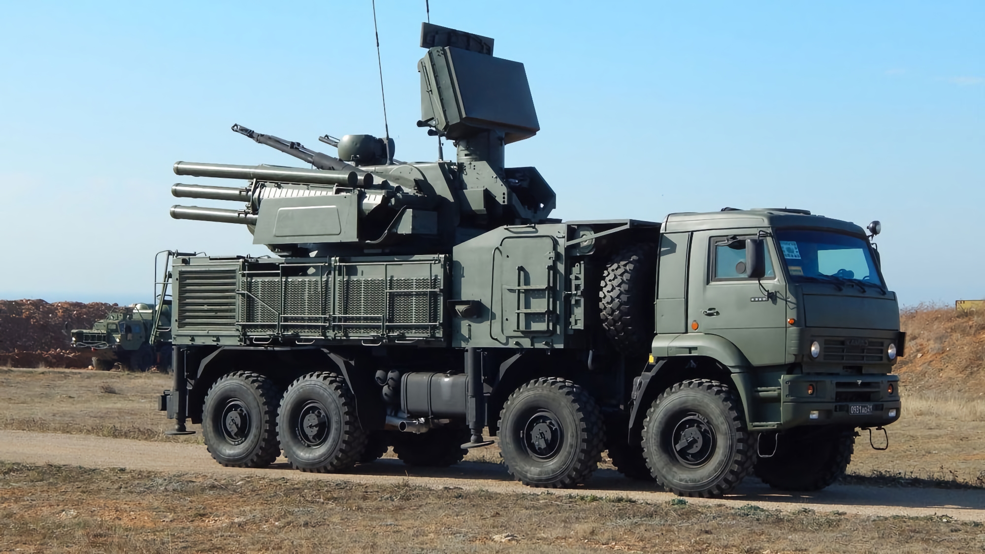 Die Streitkräfte der Ukraine zerstörten den Pansir-S1-Raketenkanonenkomplex der Rashisten auf Zmeiny Die Streitkräfte der Ukraine zerstörten den Pansir-S1-Raketenkanonenkomplex der Rashisten auf Zmeiny