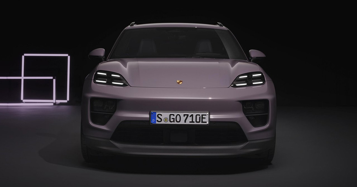 Porsche Macan: erste Eindrücke und Fotos mit deutschen Kennzeichen Ein Blick auf den neuen Porsche Macan mit deutschem Kennzeichen