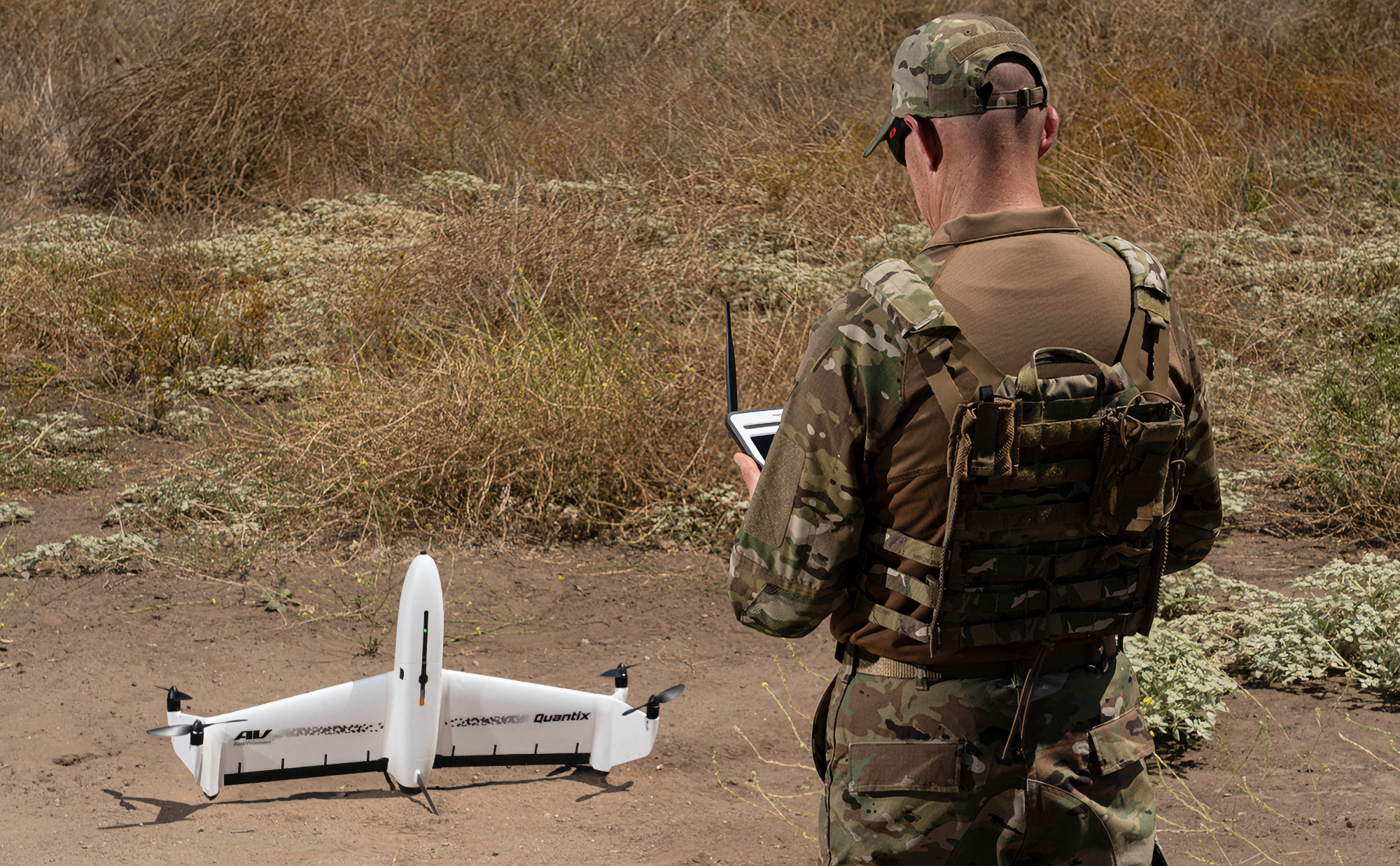 Ein seltenes Aufklärungs-UAV Quantix Recon von Aerovironment wurde an der Front der Streitkräfte der Ukraine gesichtet Ein seltenes Aufklärungs-UAV Quantix Recon von Aerovironment wurde an der Front der Streitkräfte der Ukraine gesichtet