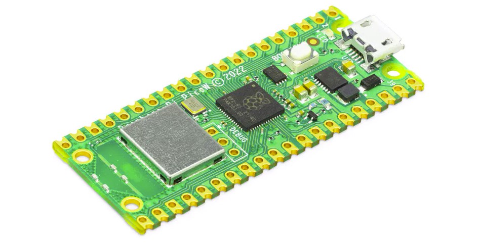 Raspberry Pi Pico W $6 Mini-Board mit Wireless Networking eingeführt Raspberry Pi Pico W $6 Mini-Board mit Wireless Networking eingeführt