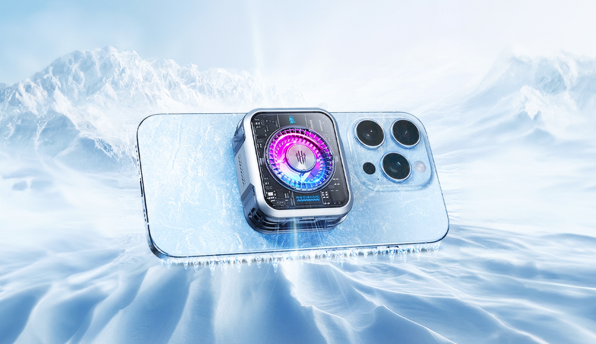 nubia enthüllt den Red Magic Cooler 5 Pro: eine iPhone-Kühlbox mit MagSafe-Unterstützung und RGB-Beleuchtung nubia enthüllt den Red Magic Cooler 5 Pro: eine iPhone-Kühlbox mit MagSafe-Unterstützung und RGB-Beleuchtung