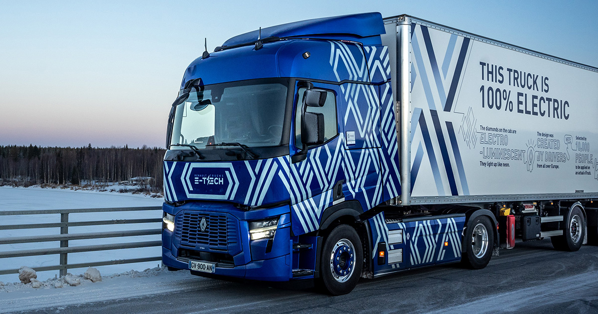 Renault E-Tech Diamond Echo: eine Revolution in der Welt des Güterverkehrs