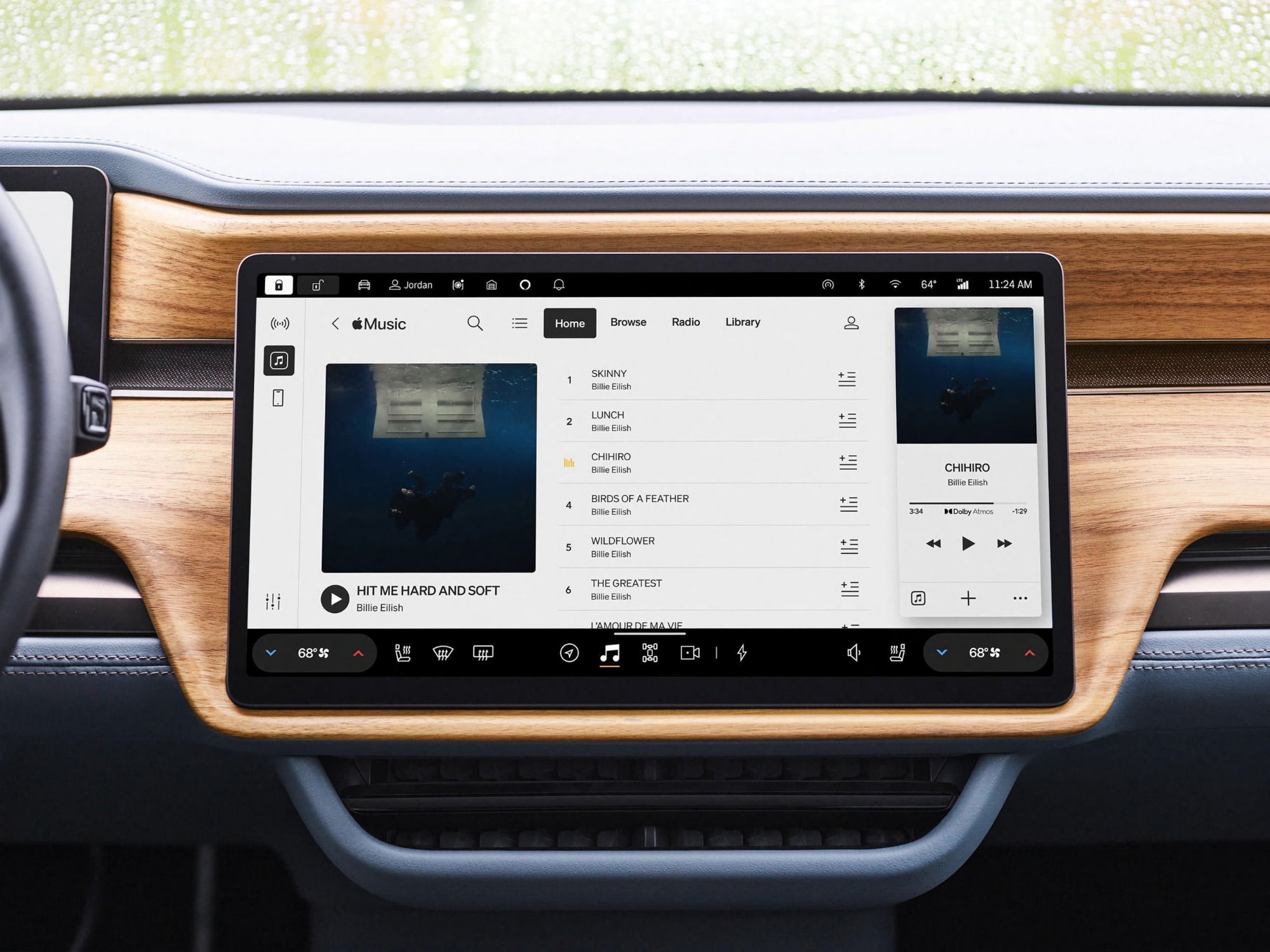 Rivian-Elektroautos erhalten Apple Music-Unterstützung mit Spatial Audio-Technologie Rivian-Elektroautos erhalten Apple Music-Unterstützung mit Spatial Audio-Technologie