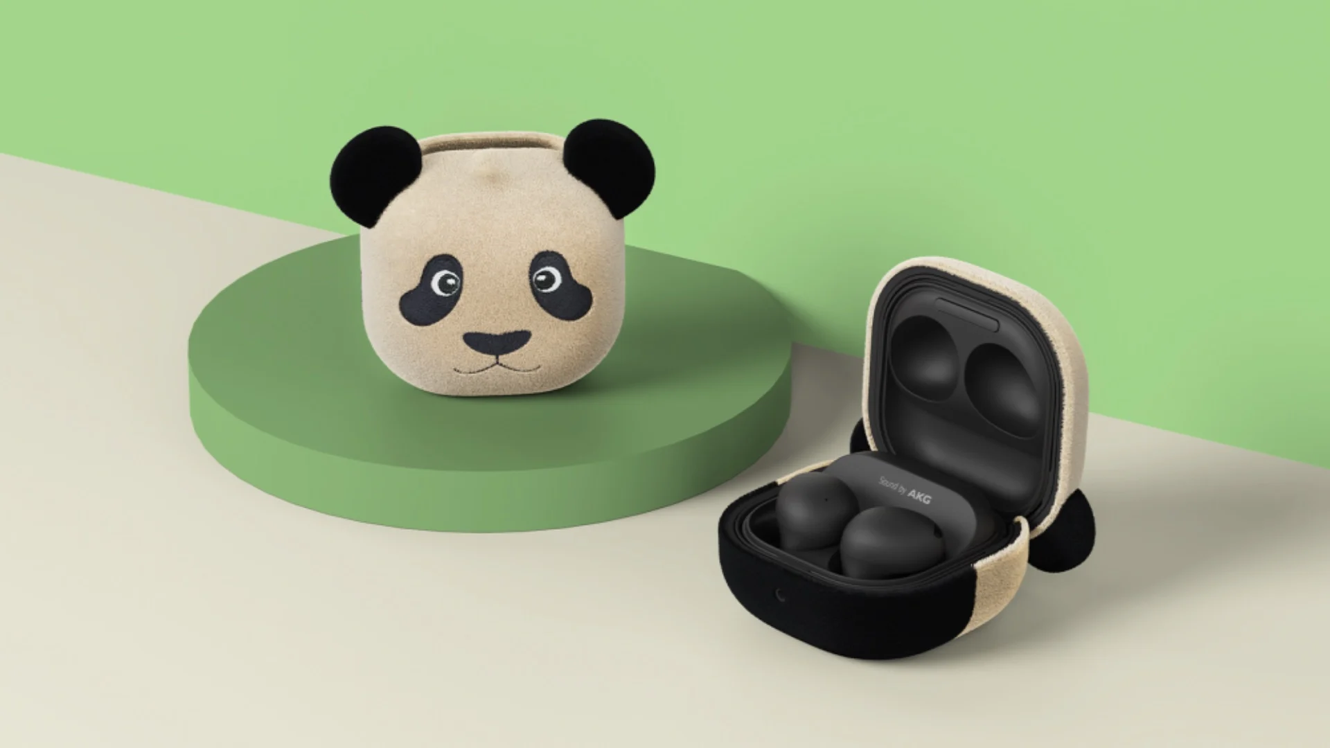 Samsung hat eine flauschige Fubao-Panda-Hülle für seine Galaxy Buds-Reihe auf den Markt gebracht Samsung hat eine flauschige Fubao-Panda-Hülle für seine Galaxy Buds-Reihe auf den Markt gebracht