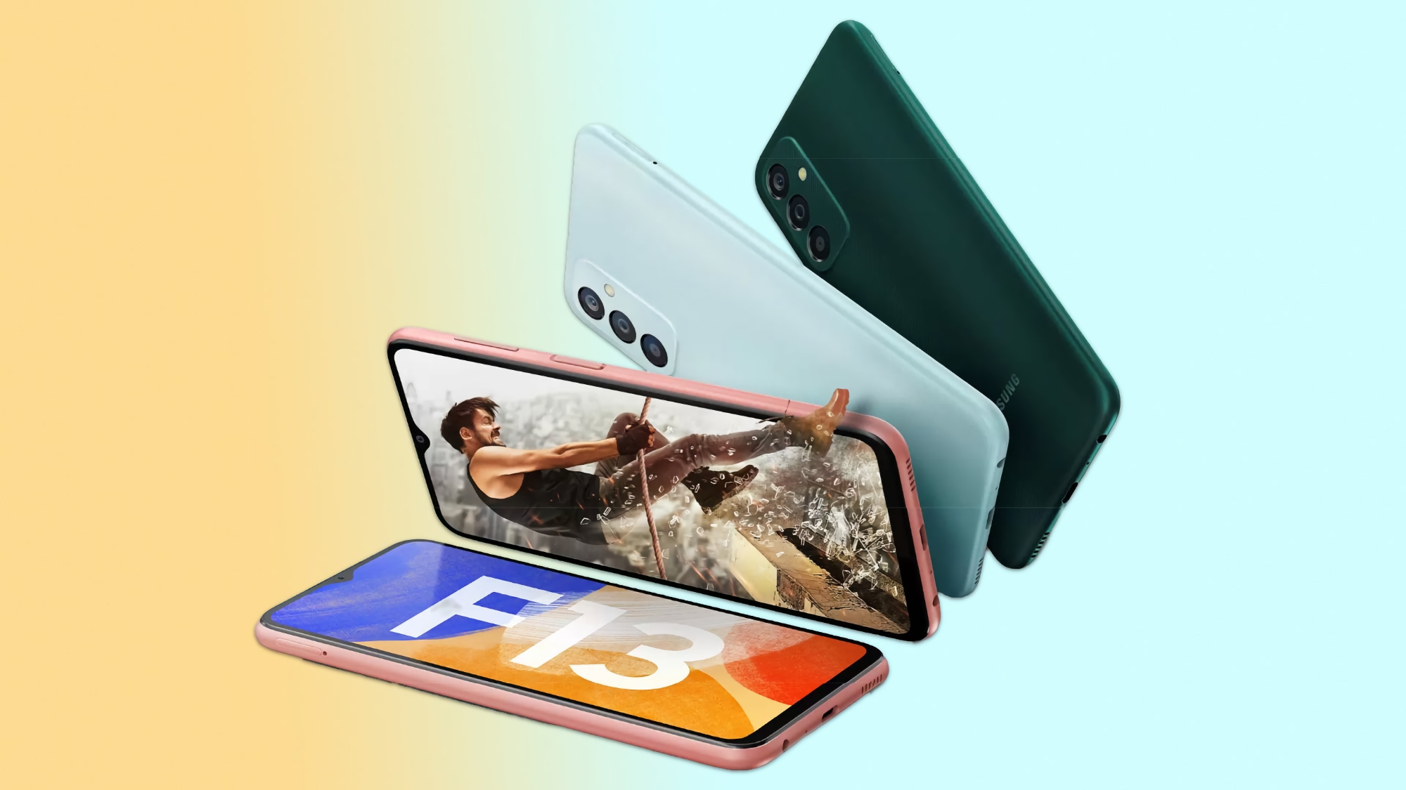 Samsung enthüllt Galaxy F13 mit Exynos 850-Chip, 6000-mAh-Akku und 140-Dollar-Preisschild Samsung enthüllt Galaxy F13 mit Exynos 850-Chip, 6000-mAh-Akku und 140-Dollar-Preisschild
