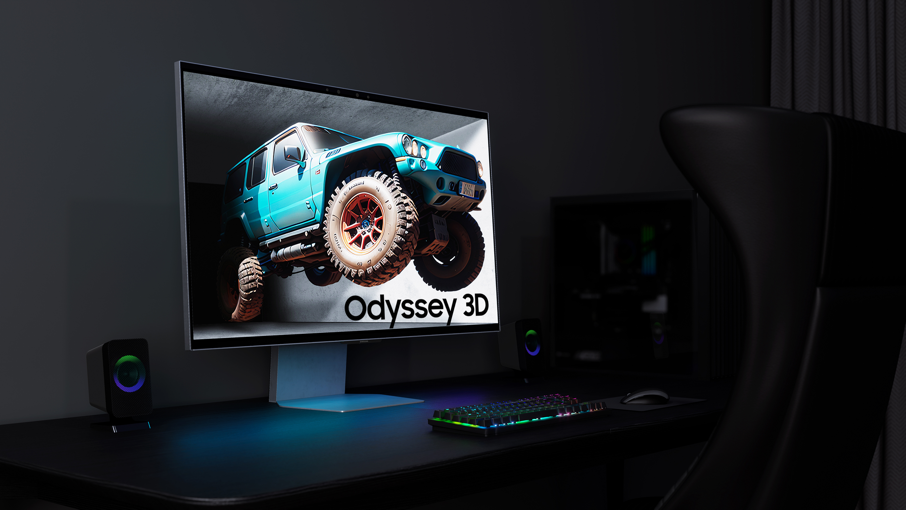 Samsung stellt auf der Gamescom 2024 den Odyssey 3D vor - den ersten brillenlosen 3D-Gaming-Monitor Samsung stellt auf der Gamescom 2024 den Odyssey 3D vor - den ersten brillenlosen 3D-Gaming-Monitor