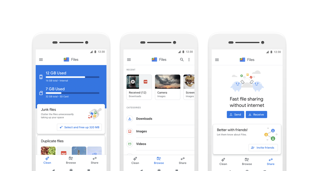 Änderungen bei Google Files: ein detaillierter Blick auf die neue Schnittstelle Erster Blick: ein neues Update für die Google Files-Schnittstelle