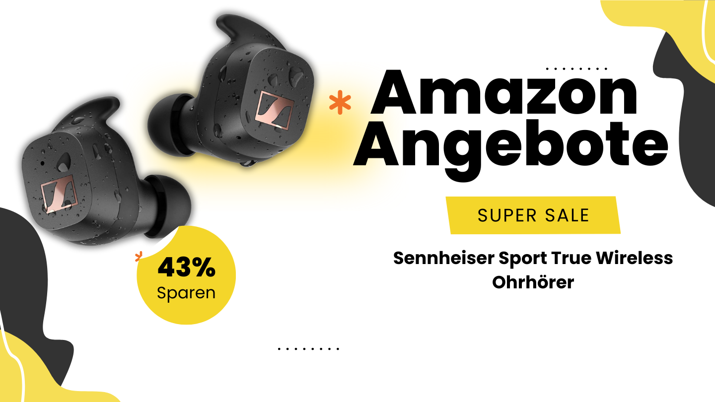 Sennheiser Sport True Wireless mit 43% Preissturz – Premium-Audio für Sportler zum Hammerpreis! Sennheiser Sport True Wireless mit 43% Preissturz – Premium-Audio für Sportler zum Hammerpreis!