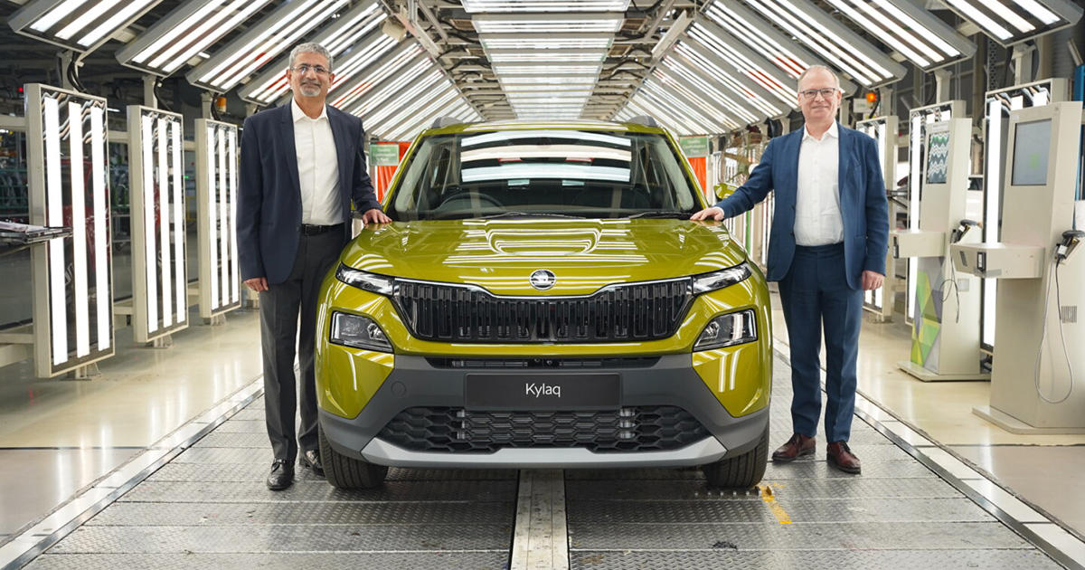 Škoda Auto beginnt mit der Produktion des neuen Modells Kylaq in seinem Werk in Pune Skoda Kylaq-Serienproduktion beginnt in Indien: ein neuer Meilenstein für den tschechischen Autogiganten