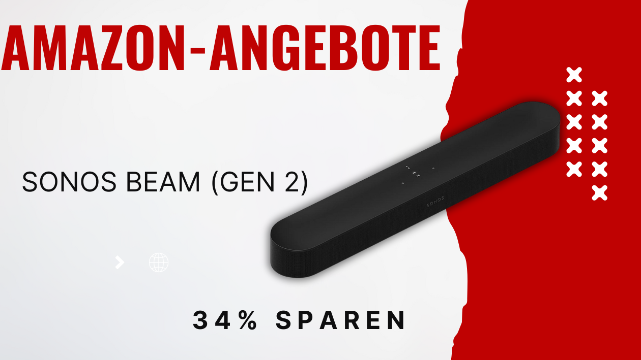 Schnäppchenjäger aufgepasst: Sonos Beam (Gen 2) demnächst im Sonderangebot Enthüllt: Sonos Beam (Gen 2) bald mit attraktivem Rabatt erhältlich