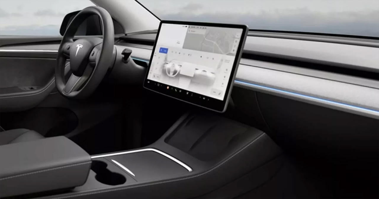 Tesla erweitert die Grenzen mit einem neuen personalisierten Beleuchtungssystem für das Model Y Tesla Model Y führt innovatives, individuell anpassbares Innenbeleuchtungssystem ein