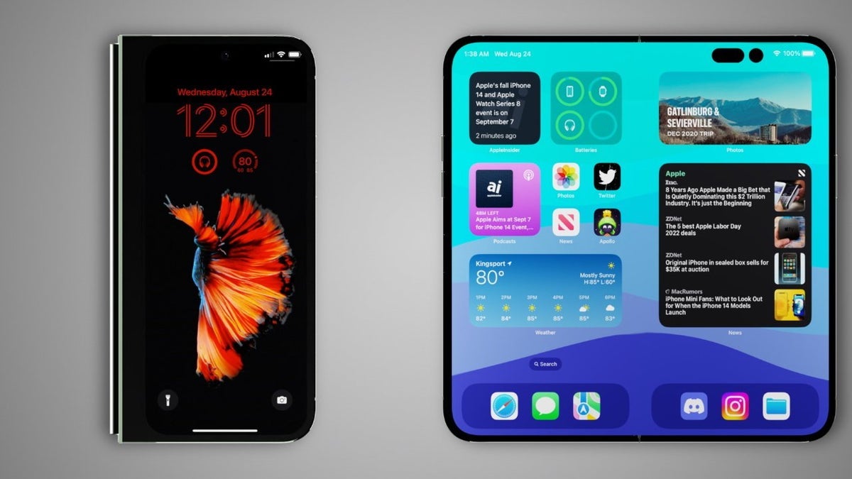 Schockierender Preis: Faltbares iPhone übertrifft das iPhone 16 Pro Max im Preis Neues Falt-iPhone: Preis, der das iPhone 16 Pro Max um die Hälfte übersteigt