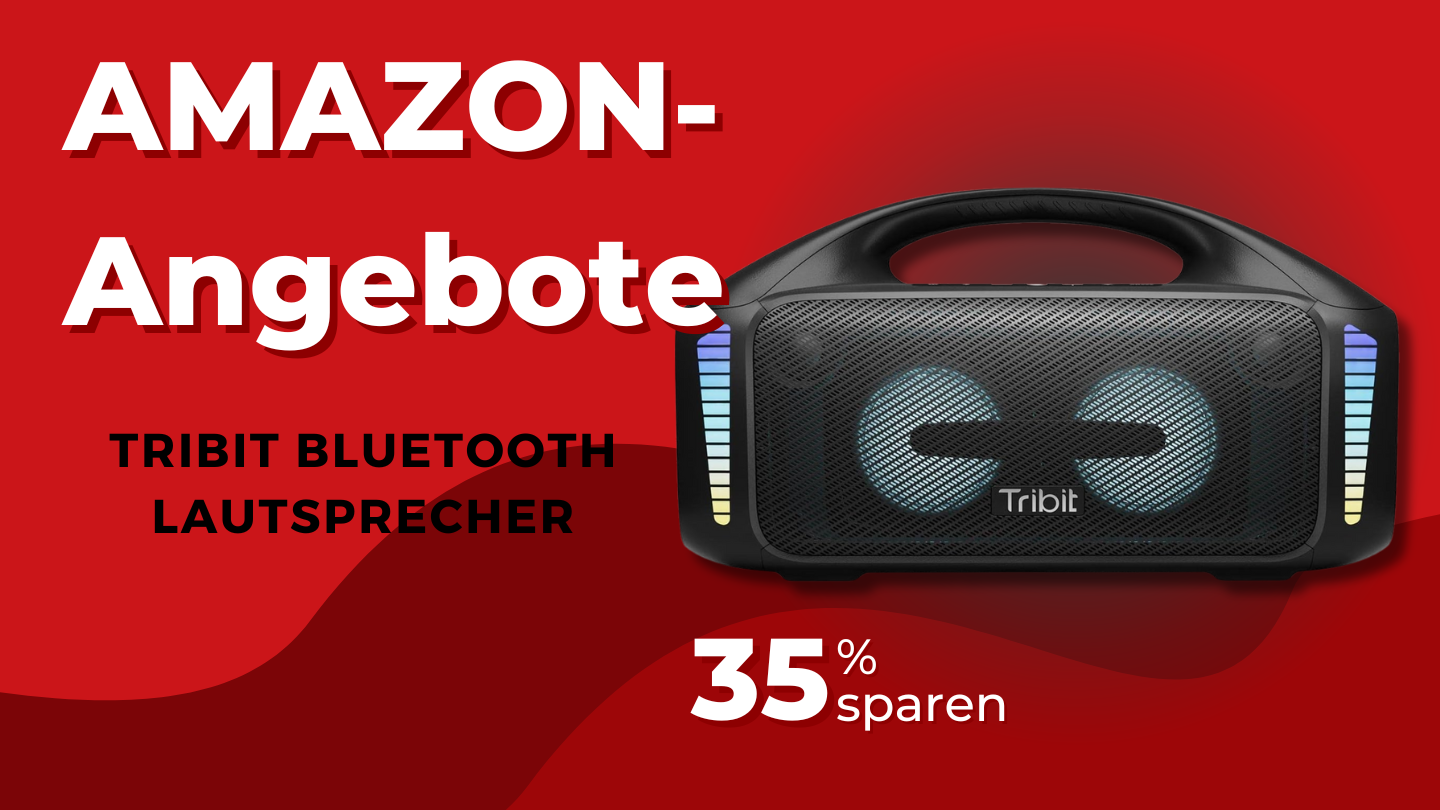 Tribit StormBox Blast mit 35% Sparaktion – 90W Party-Monster mit LED-Spektakel zum Bestpreis! Tribit StormBox Blast mit 35% Sparaktion – 90W Party-Monster mit LED-Spektakel zum Bestpreis!