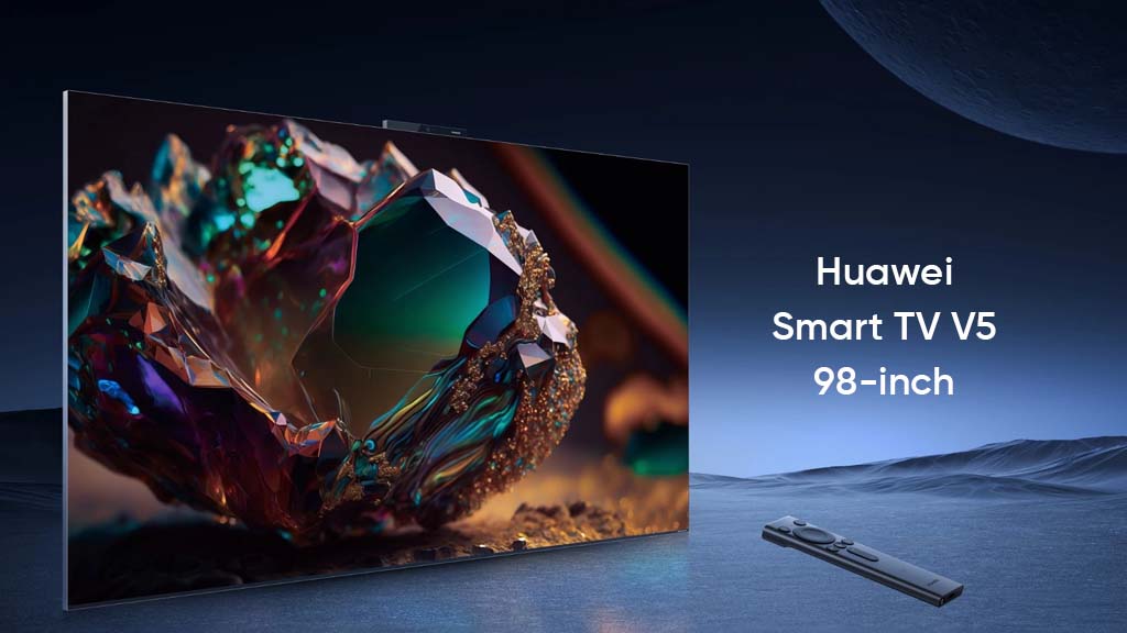 Huawei enthüllt riesigen 98-Zoll-Smart-TV V5 mit Super MiniLED und HarmonyOS 4 für $5000 Huawei enthüllt riesigen 98-Zoll-Smart-TV V5 mit Super MiniLED und HarmonyOS 4 für $5000