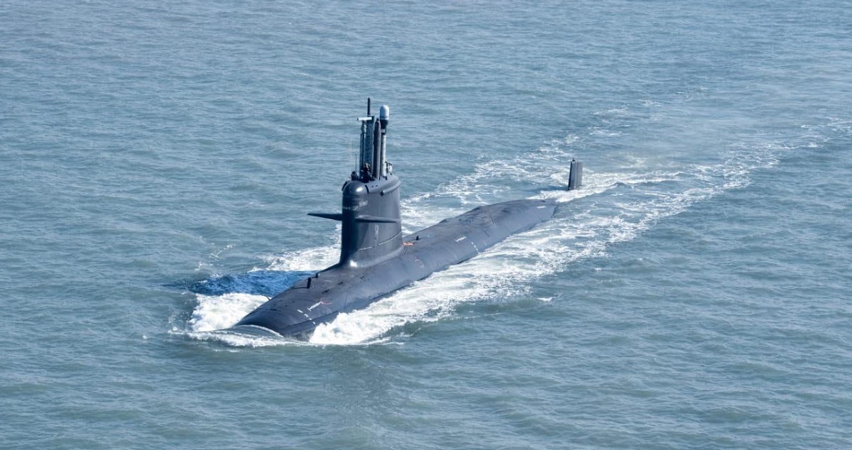 Indien schickt sein erstes Kampf-U-Boot nach Australien - INS Vagir-Klasse Kalvari nimmt an der Übung teil Indien schickt sein erstes Kampf-U-Boot nach Australien - INS Vagir-Klasse Kalvari nimmt an der Übung teil