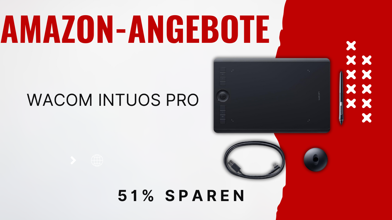 Neu im Angebot: Wacom Intuos Pro zu hammer Preisen! Schnappen Sie sich den Wacom Intuos Pro zum Sonderpreis!