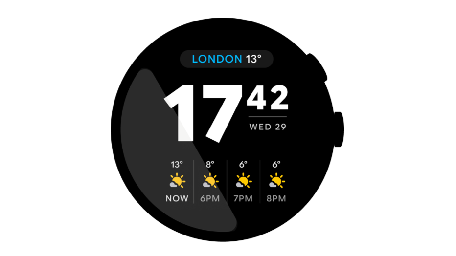 Google aktualisiert Wetter-Widget für Wear OS: neues Design und 4-Stunden-Vorhersage Google aktualisiert Wetter-Widget für Wear OS: neues Design und 4-Stunden-Vorhersage