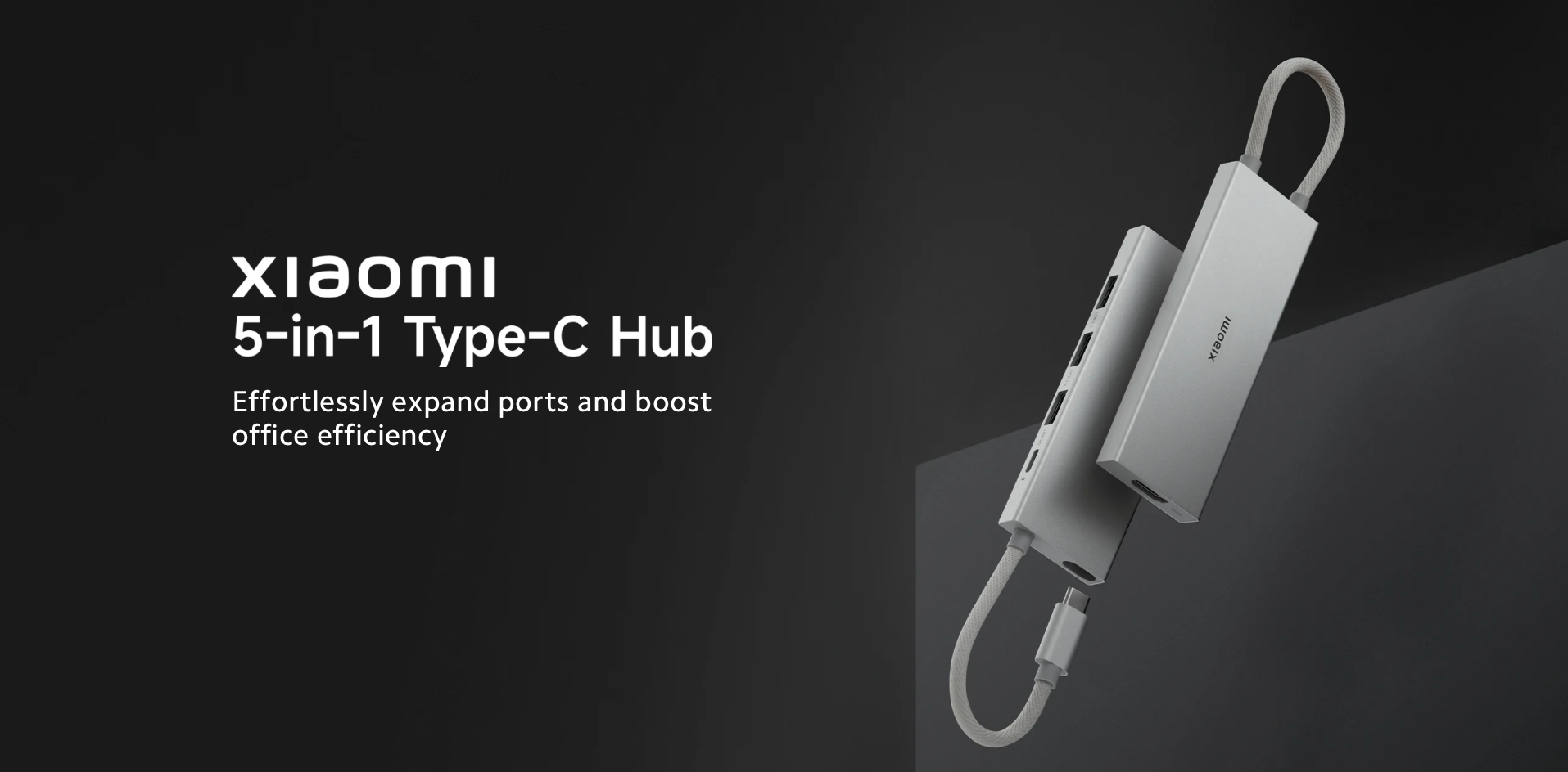 Xiaomi 5-in-1 Type-C Hub wurde auf dem globalen Markt veröffentlicht Xiaomi 5-in-1 Type-C Hub wurde auf dem globalen Markt veröffentlicht