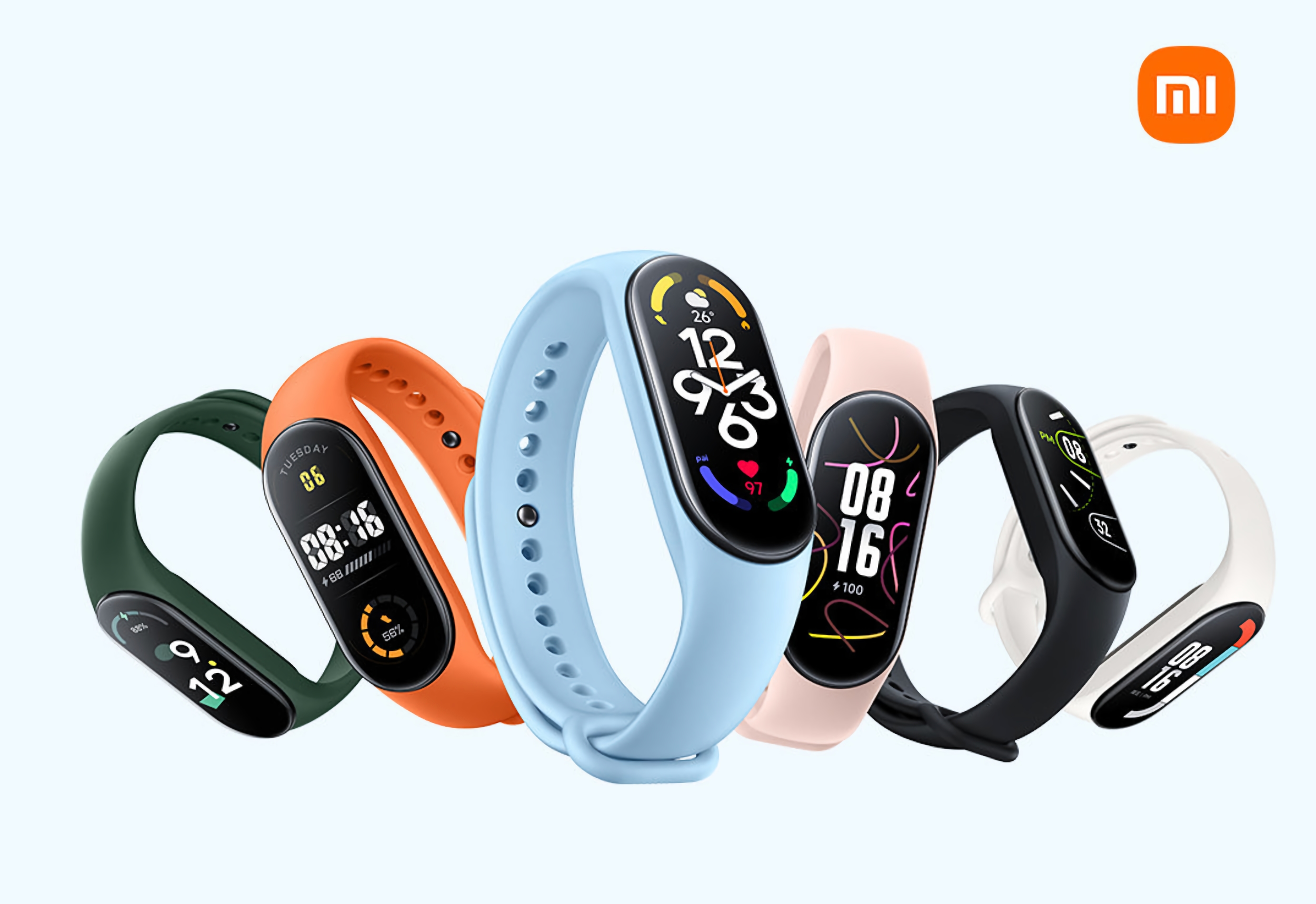 Xiaomi Mi Band 7: Größerer Bildschirm mit Always-On-Display-Unterstützung, 120 Sportmodi, SpO2-Sensor, NFC und Preis ab 35 $ Xiaomi Mi Band 7: Größerer Bildschirm mit Always-On-Display-Unterstützung, 120 Sportmodi, SpO2-Sensor, NFC und Preis ab 35 $