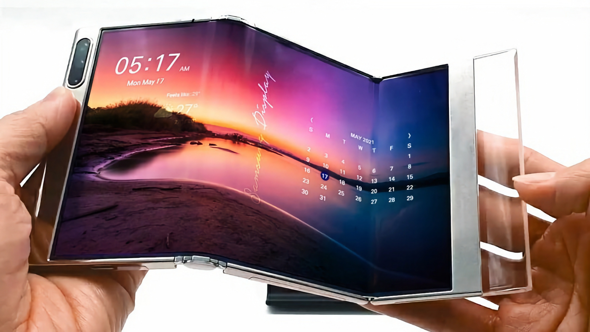 Xiaomi entwickelt ein Smartphone, das sich dreifach falten lässt Xiaomi entwickelt ein Smartphone, das sich dreifach falten lässt