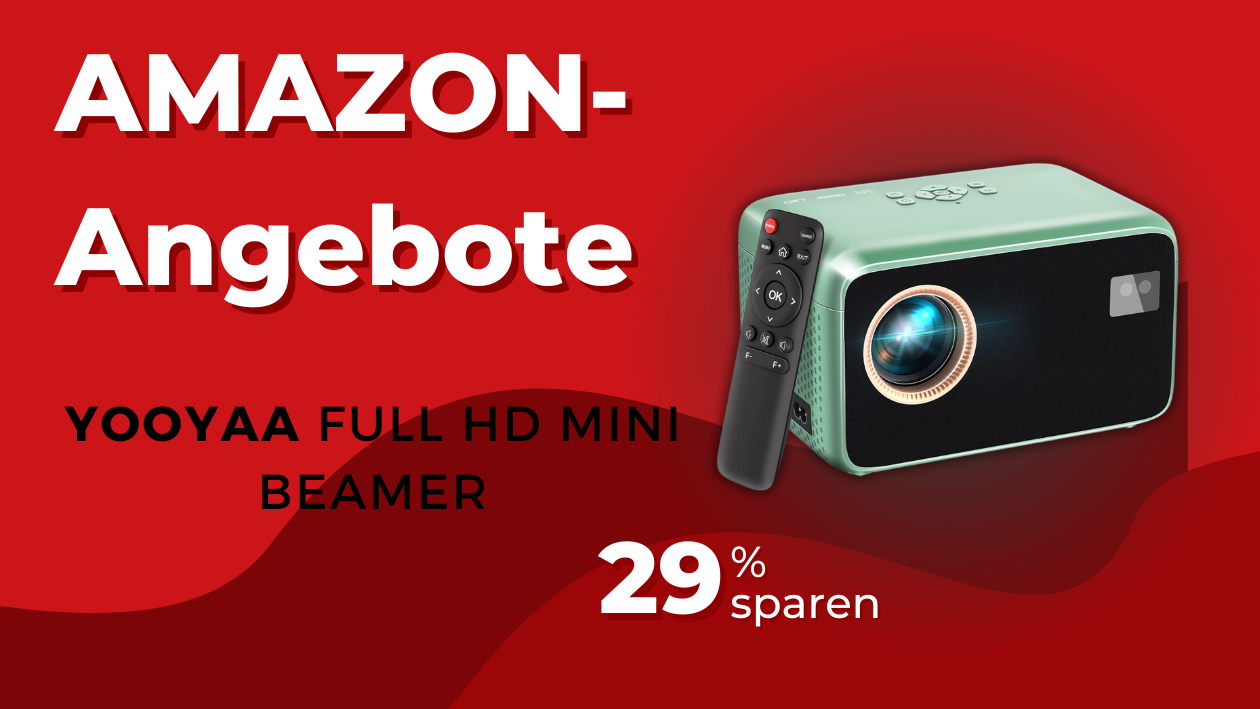 Technik-Fans aufgepasst: YOOYAA Mini Beamer zu einmaligem Sonderpreis Schnäppchen-Alarm: Der YOOYAA Mini Beamer jetzt zum Spottpreis!