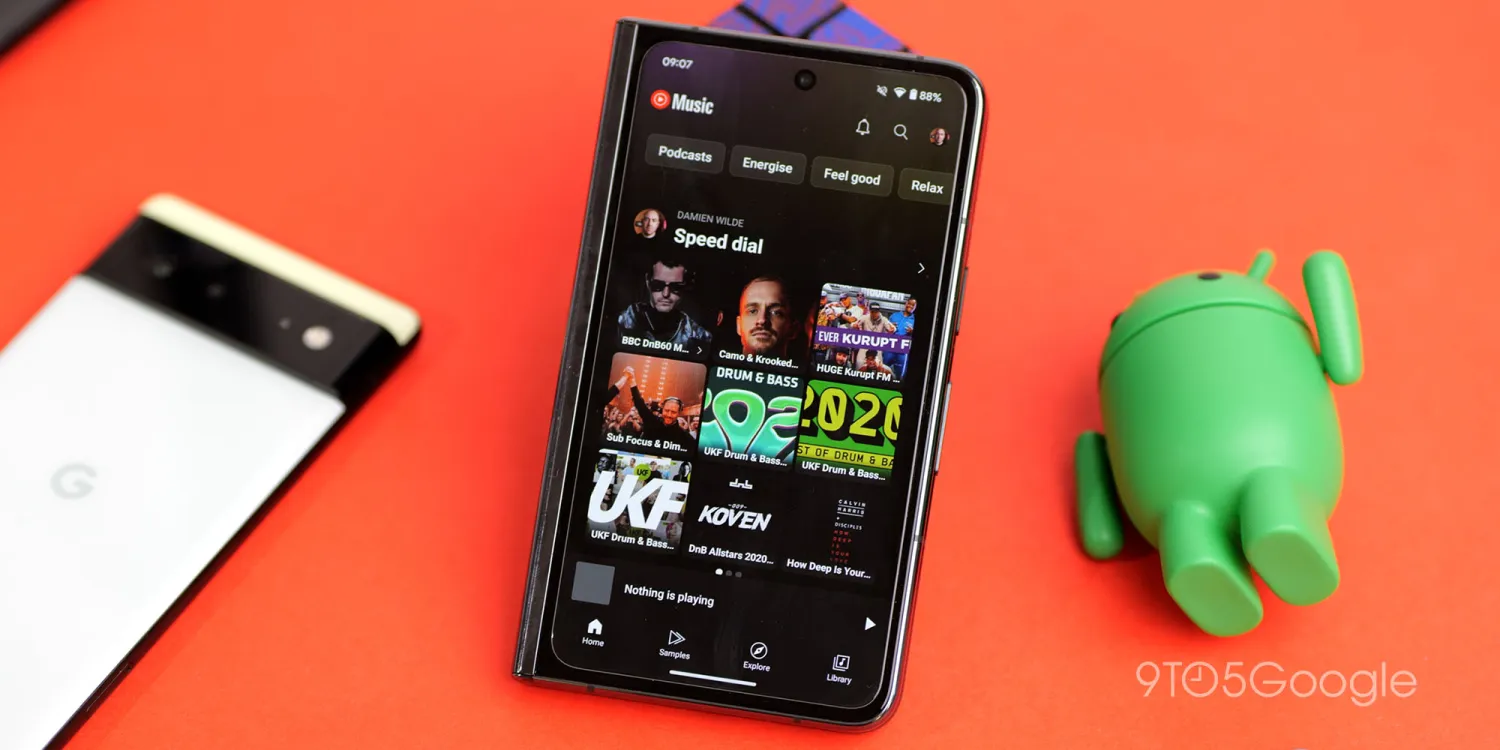 Exklusive YouTube-Musikfunktionen für Google Pixel Fold-Nutzer YouTube Music auf dem neuen Google Pixel Fold: Erfahrungen bei der Nutzung