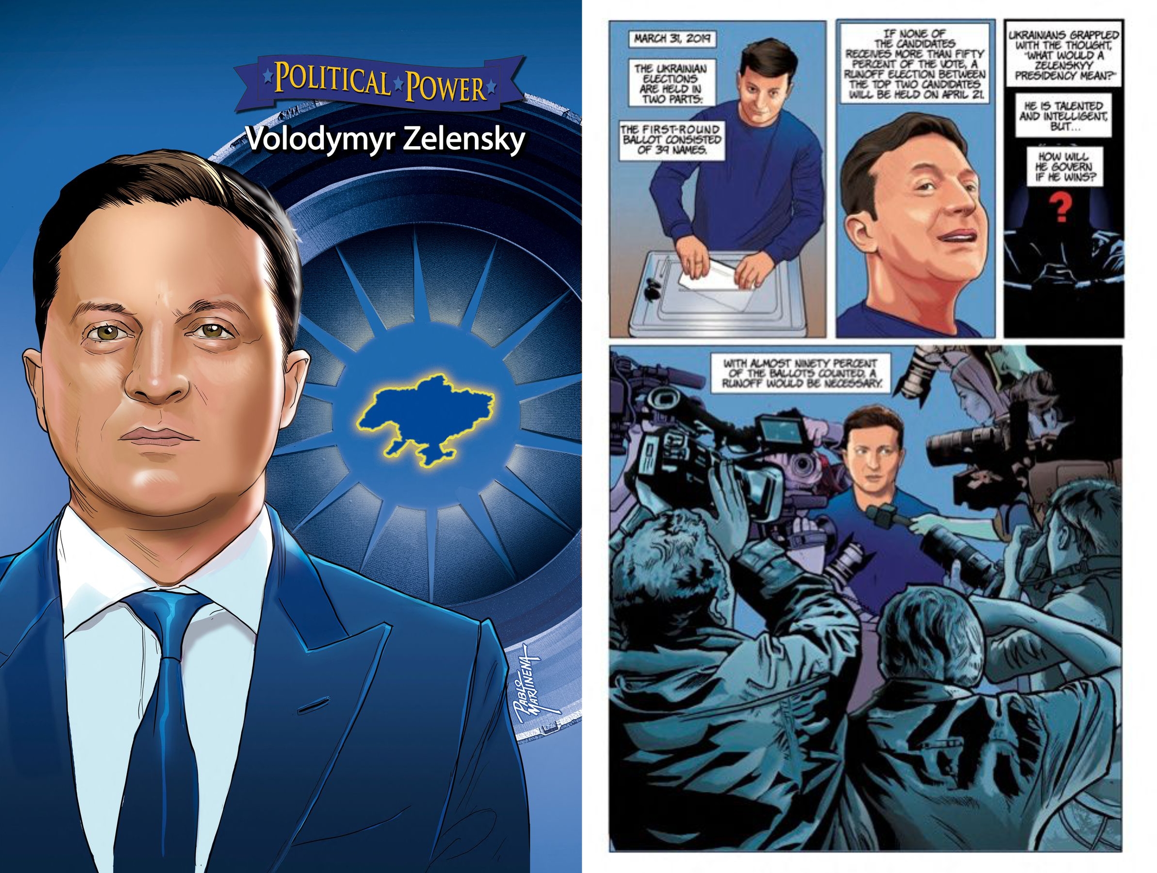Familie, Kvartal 95, der Holocaust und die Wahlen 2019: In den USA ist ein biografischer Comic über Vladimir Zelensky erschienen Familie, Kvartal 95, der Holocaust und die Wahlen 2019: In den USA ist ein biografischer Comic über Vladimir Zelensky erschienen