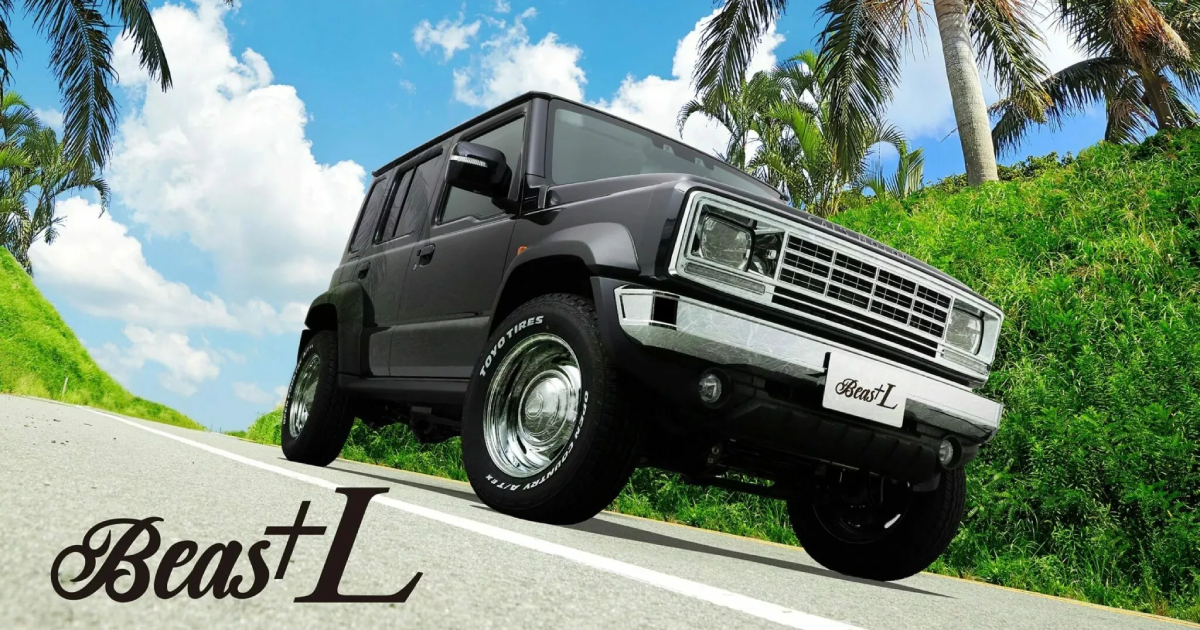 Ein stilvolles Coupé: der Suzuki Jimny, interpretiert von Cal's Motors