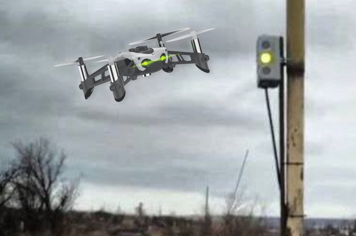 Anwohner testen spezielle Ampeldetektoren gegen ukrainische FPV-Drohnen Anwohner testen spezielle Ampeldetektoren gegen ukrainische FPV-Drohnen