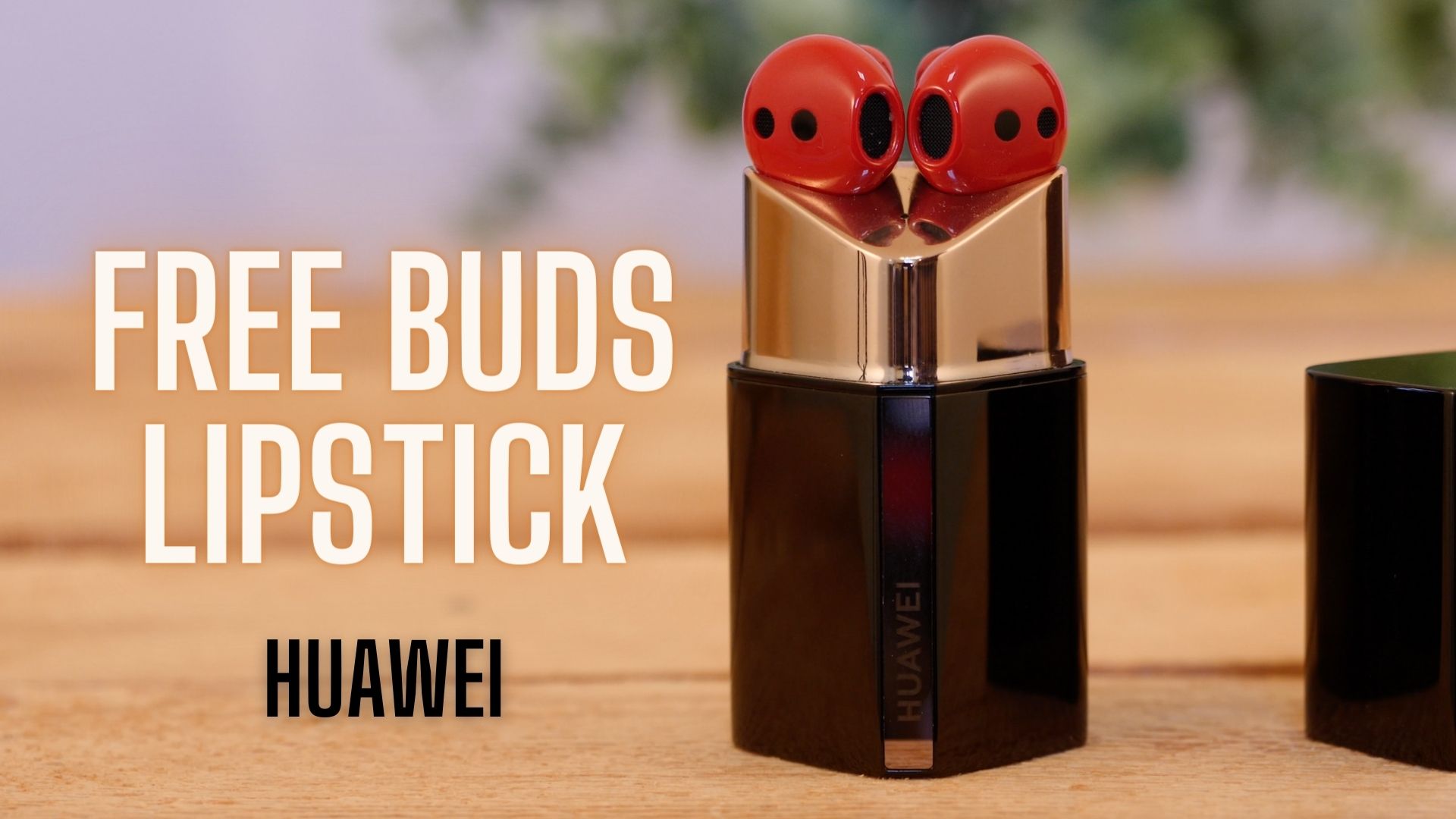Videorezension Huawei Freebuds Lippenstift - originelles Design als Geschenk Videorezension Huawei Freebuds Lippenstift - originelles Design als Geschenk