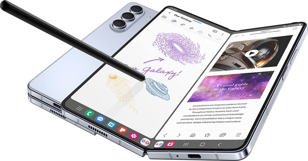 Verkaufszahlen für faltbare Telefone von Samsung brechen in China ein