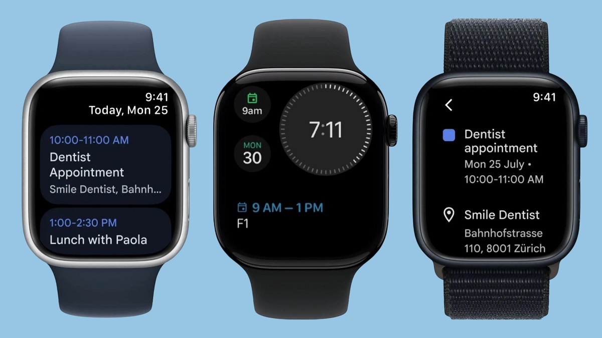 Google Kalender jetzt auf der Apple Watch verfügbar: Integrationsdetails