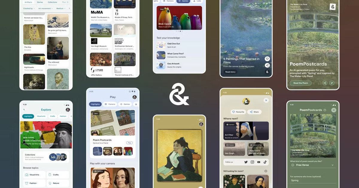 Google Arts & Culture führt ein dunkles Thema für Nutzer ein Google Arts & Culture führt ein dunkles Thema für Nutzer ein