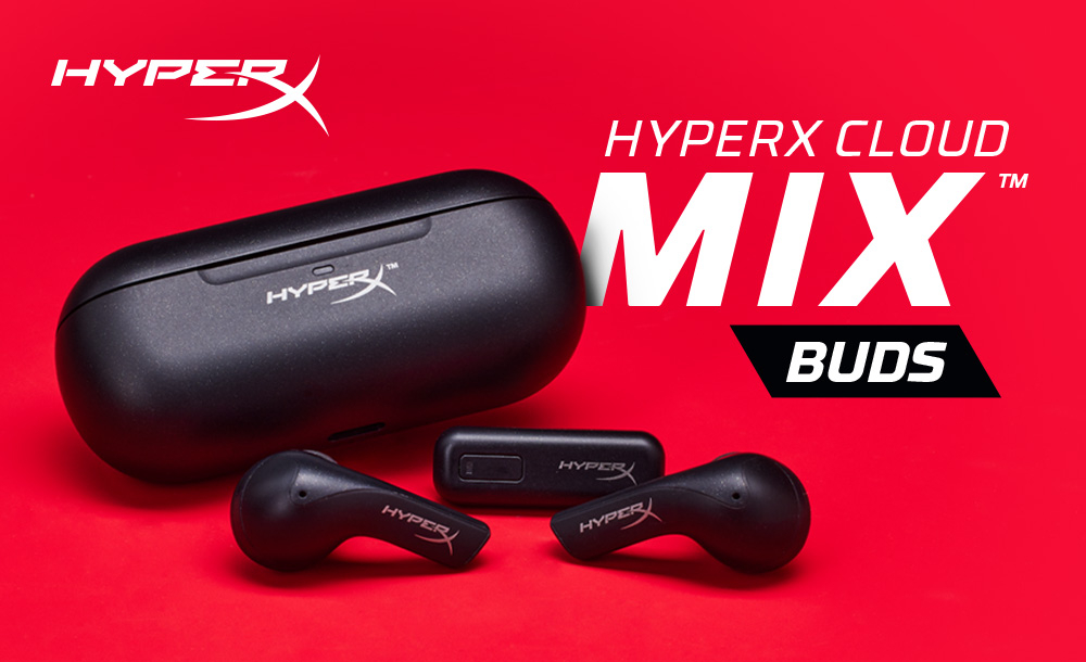HyperX bringt das Cloud Mix Buds TWS-Gaming-Headset mit 2,4 GHz und Bluetooth-Konnektivität auf den Markt HyperX bringt das Cloud Mix Buds TWS-Gaming-Headset mit 2,4 GHz und Bluetooth-Konnektivität auf den Markt